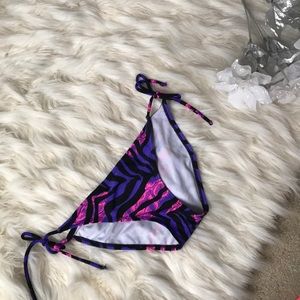 Animal print bikini bottoms